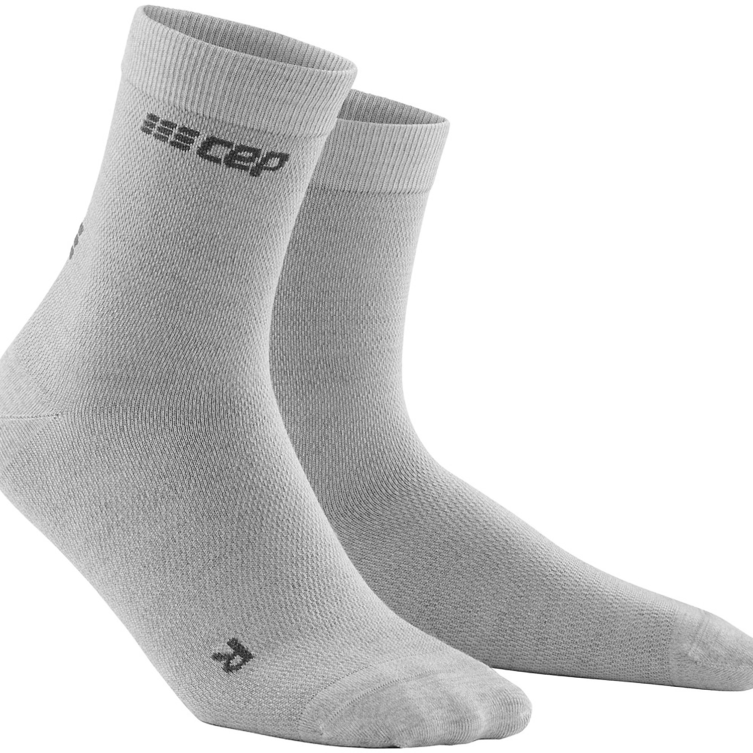 Damen CEP Steingrau CEP allday recovery mid cut socks, women 180 IV Socken