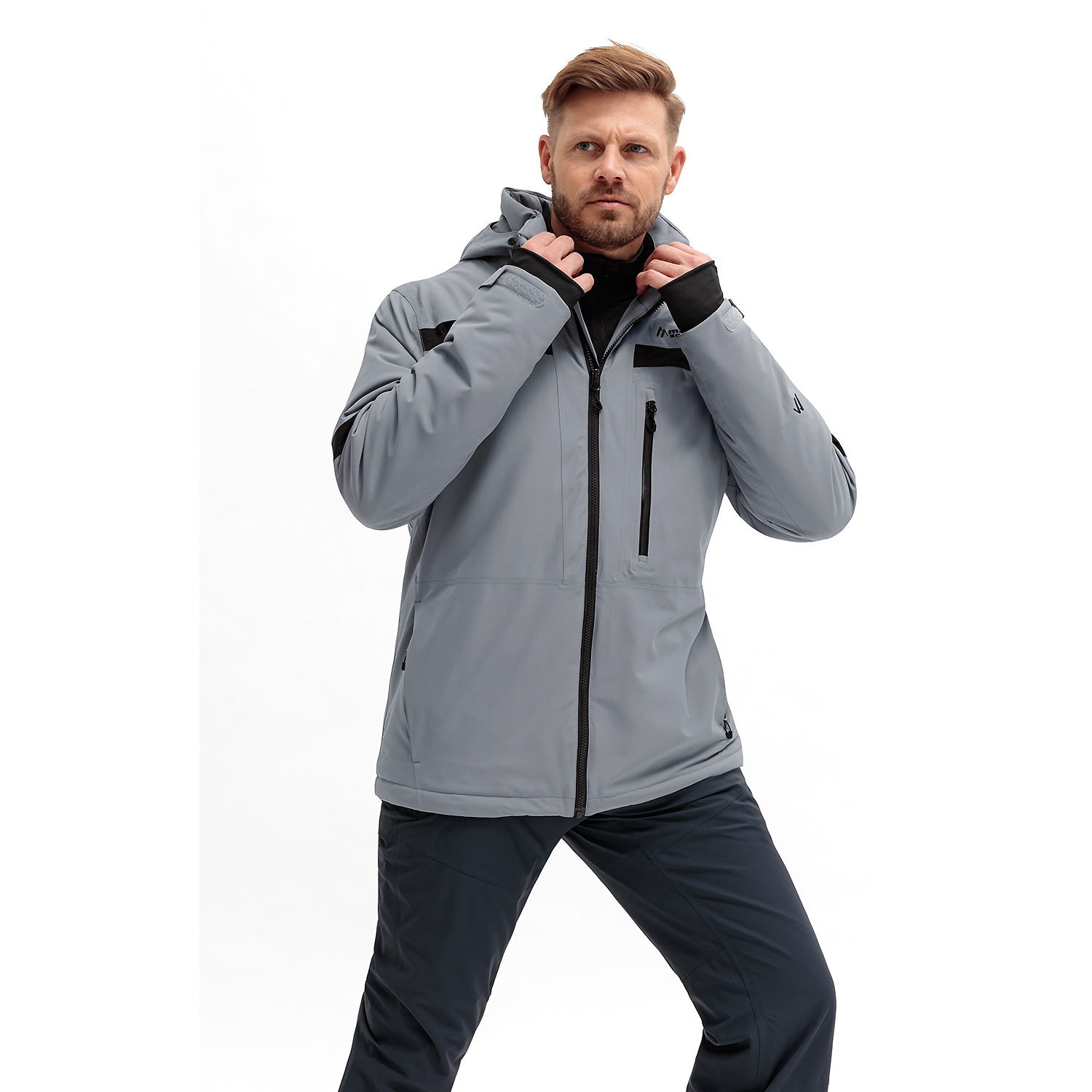 Herren Maier Sports Grau Lanciano M Funktionsjacke