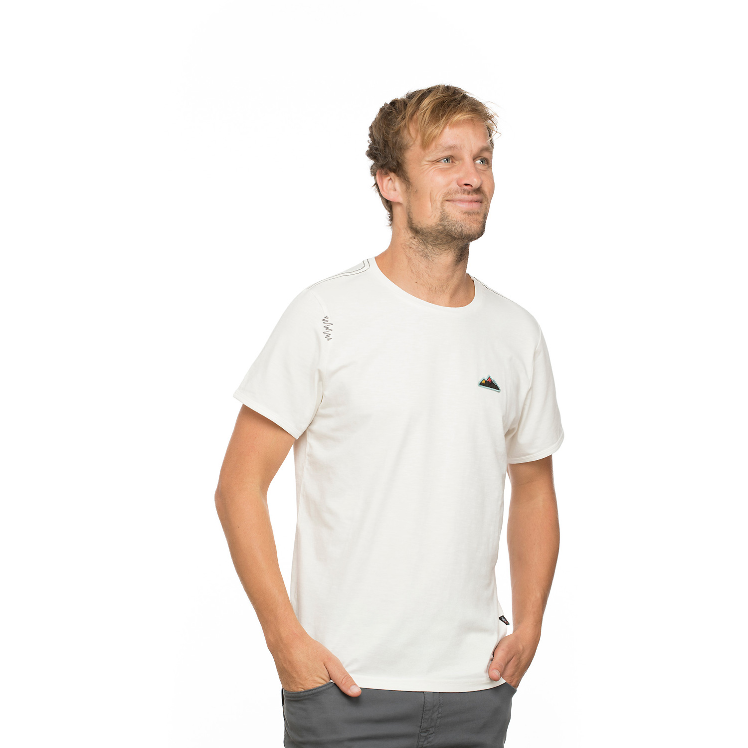 Herren Chillaz Weiß T-Shirt