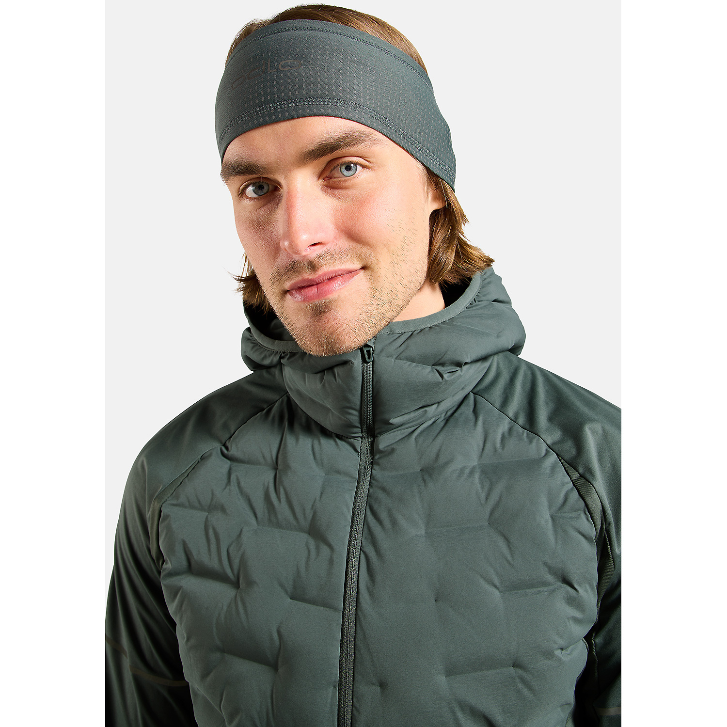 Herren Odlo Grau ZEROWEIGHT INSULATOR Funktionsjacke