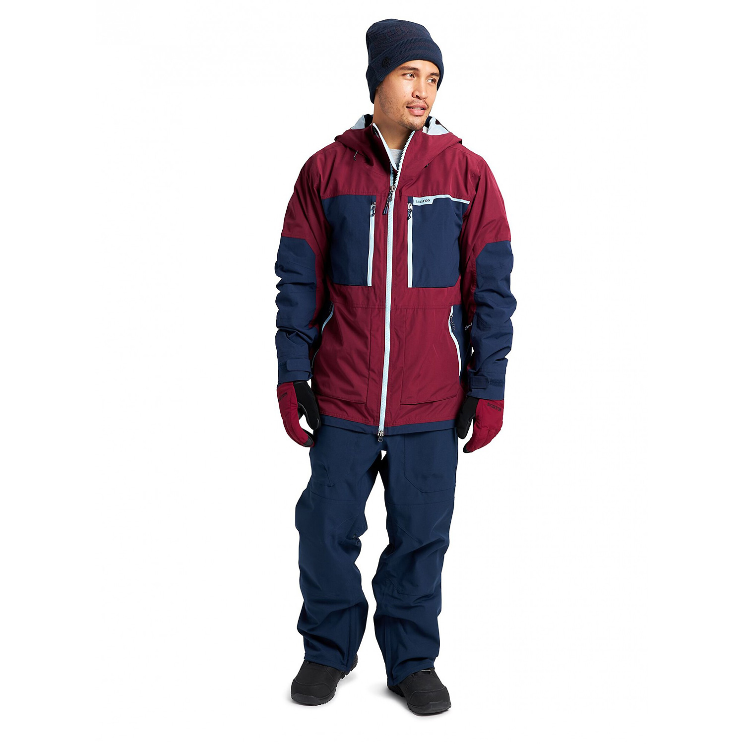 Herren Burton Blau