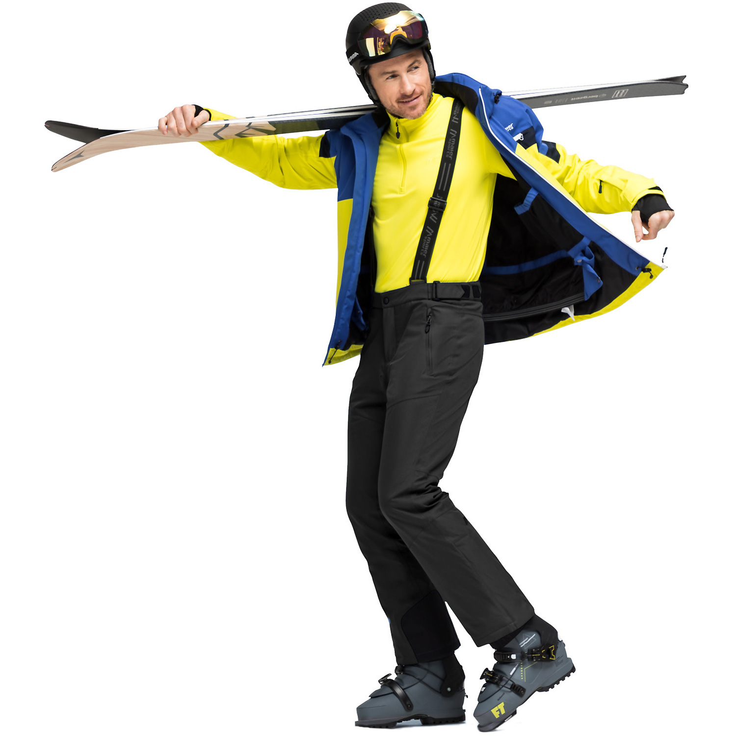 Herren Maier Sports Schwarz