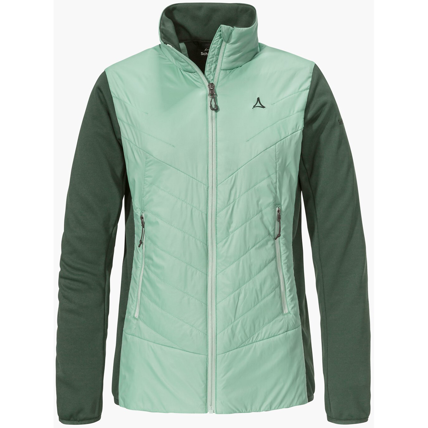 Damen Schöffel Tannengrün Hybrid Jk Style Cascata WMS 6305 46 Unterjacke
