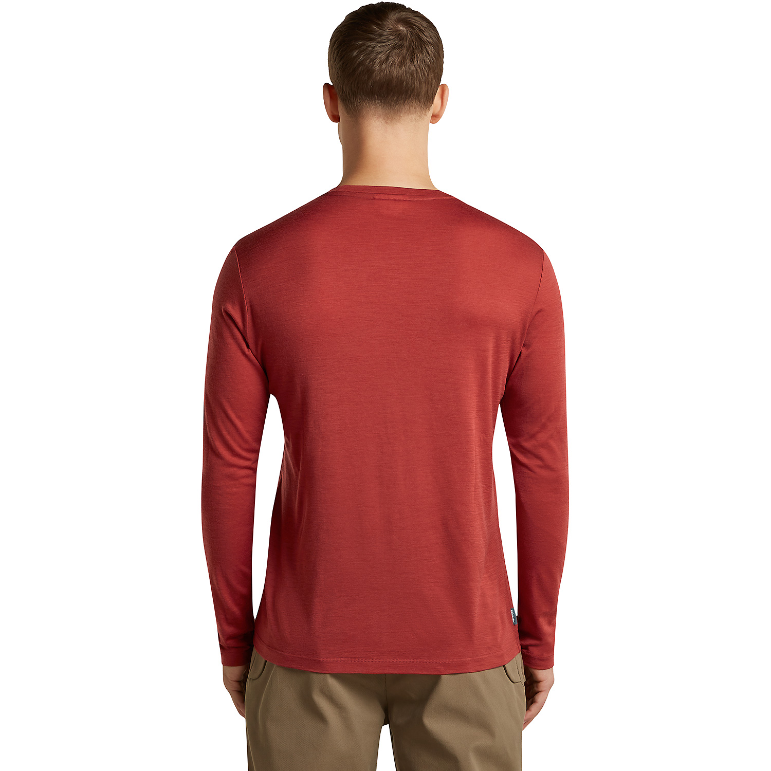 Herren Icebreaker Dunkelorange