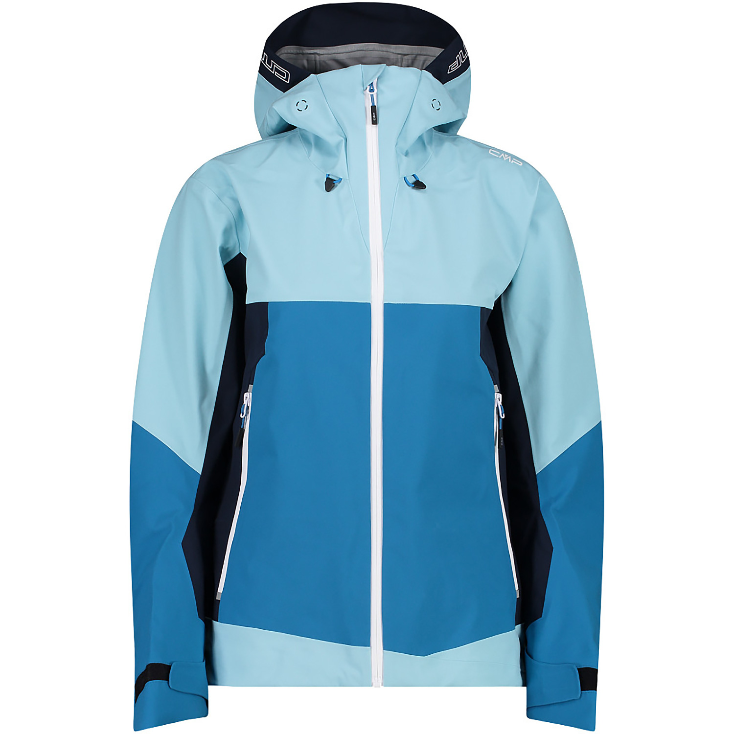 Damen CMP Blau WOMAN JACKET FIX HOOD L711 46 Funktionsjacke