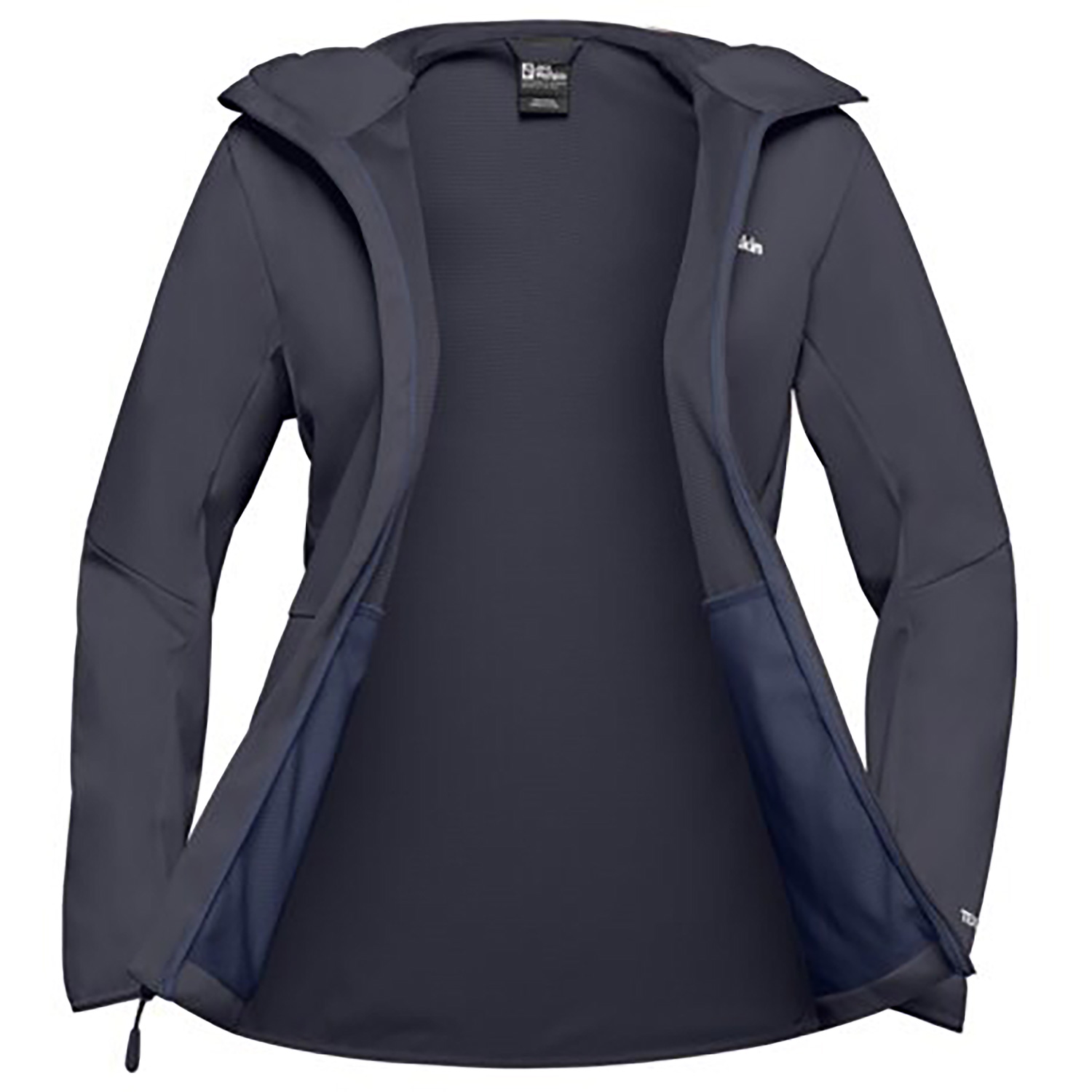 Damen Jack Wolfskin Schiefer FELDBERG HOODY W 1388 L Funktionsjacke
