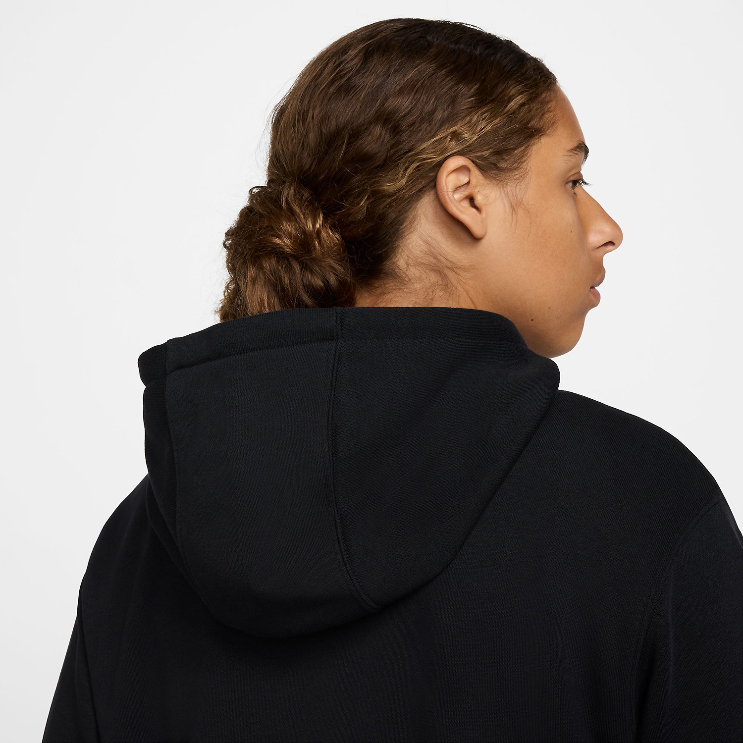 Herren Nike Schwarz M NK CLUB FT FZ HOODIE 010 3XL Kapuzensweat