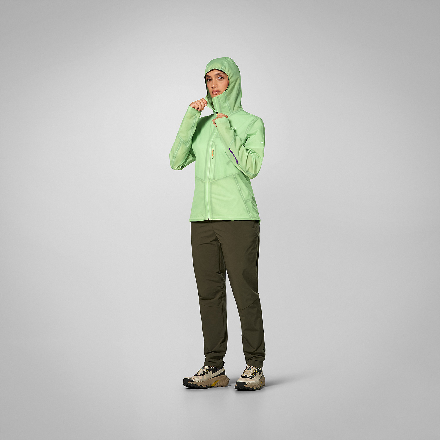 Damen Salewa Grün