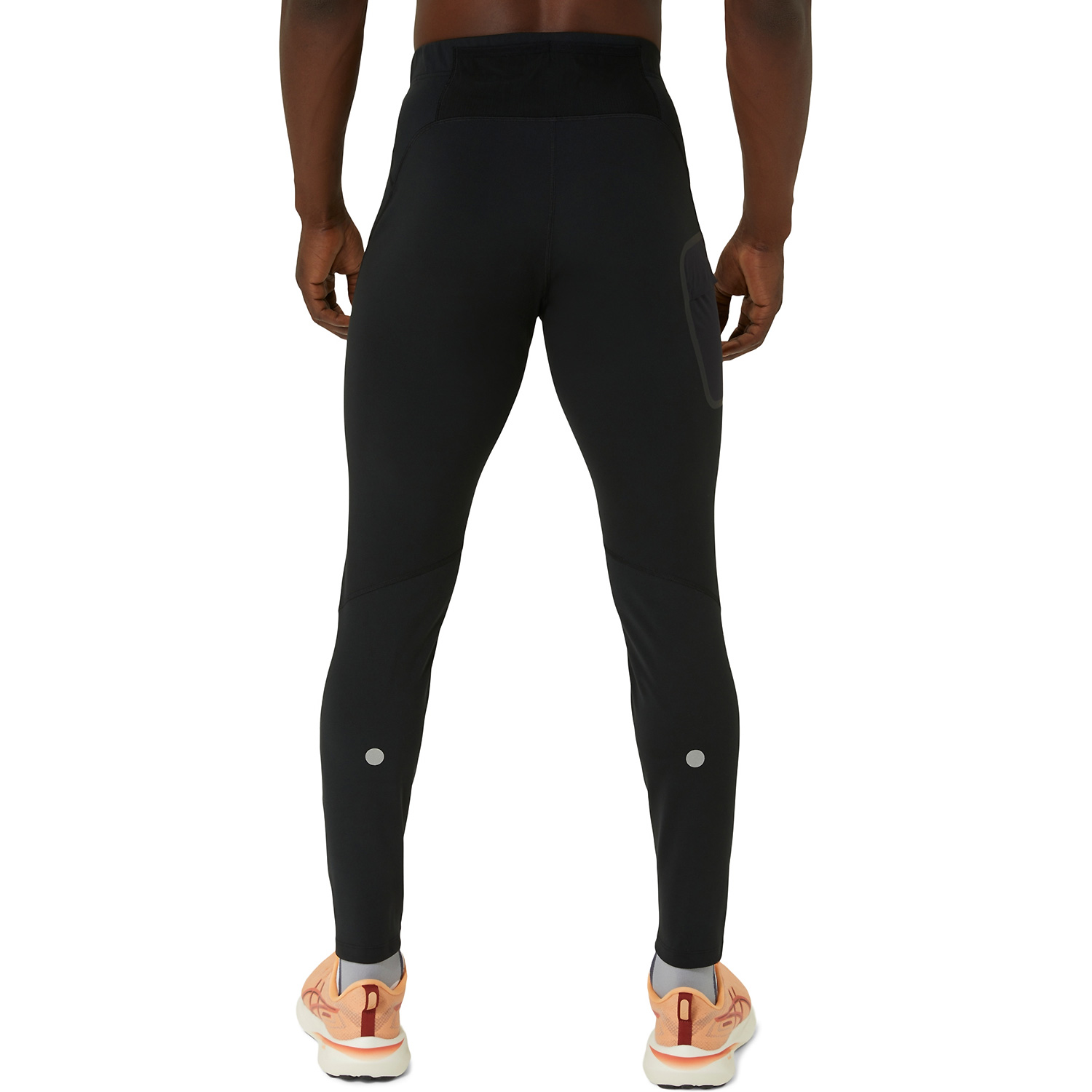 Herren Asics Schwarz ROAD WINTER TIGHT 001 M Tight
