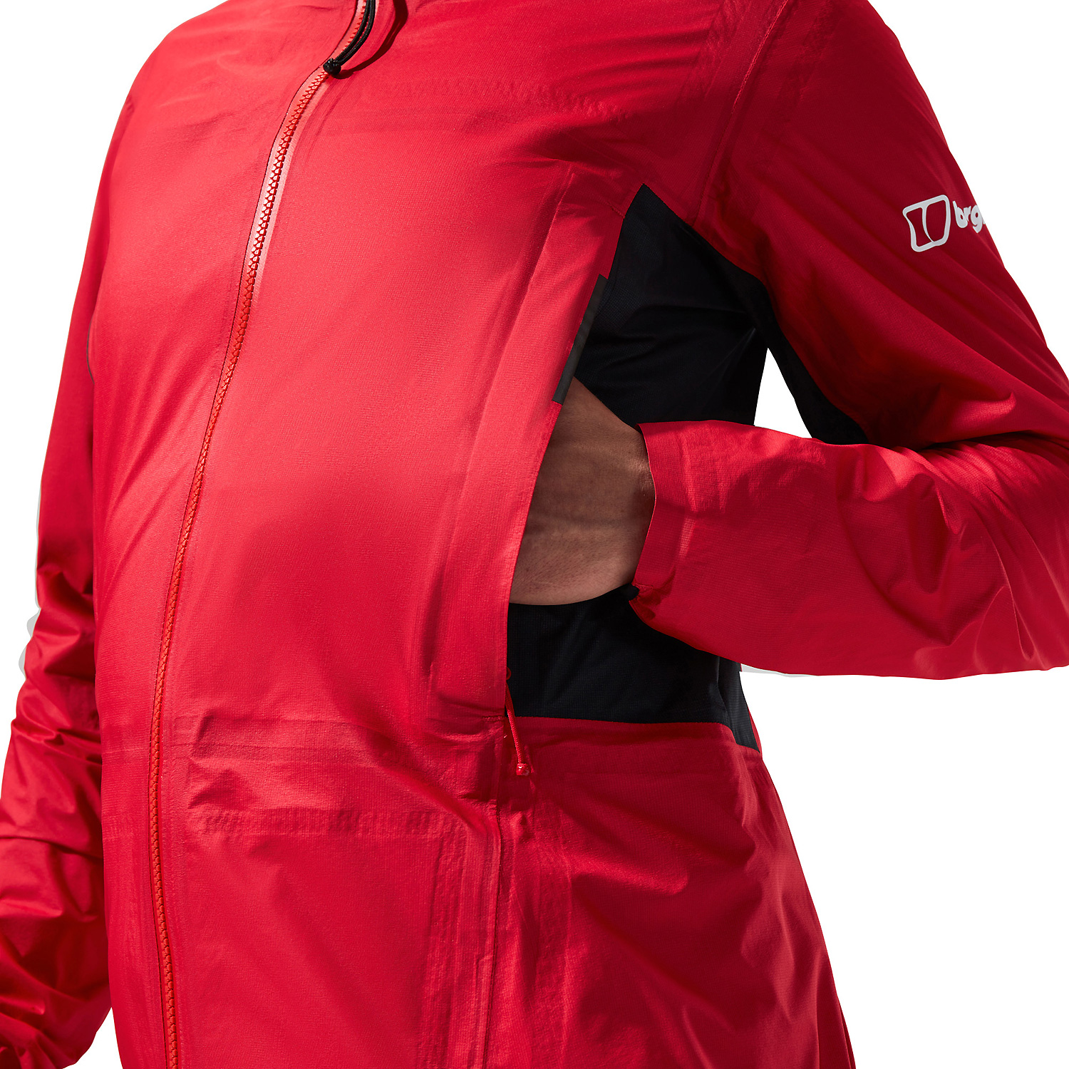 Damen Berghaus Rot