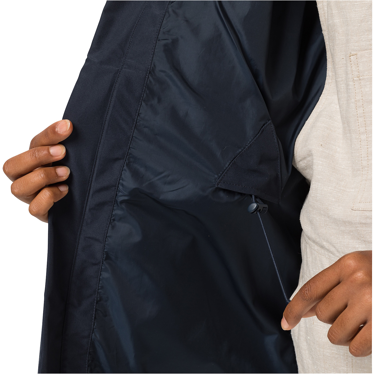 Damen Jack Wolfskin Blau DAKAR PARKA W Funktionsjacke