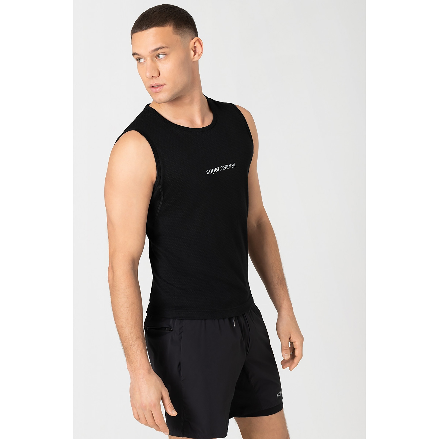 Herren Super.Natural Schwarz