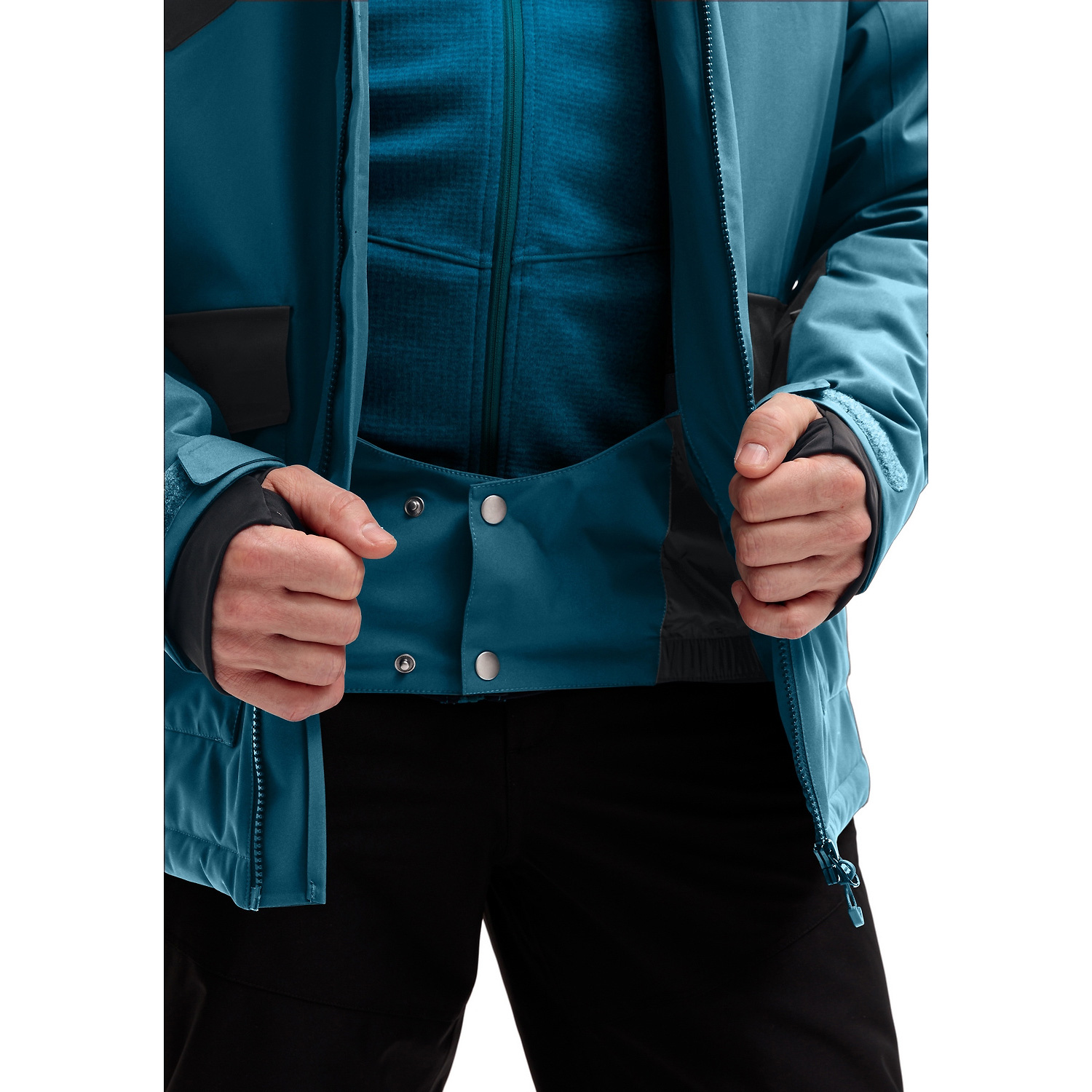 Herren Maier Sports Petrol Ovindoli M M20340 66 Funktionsjacke