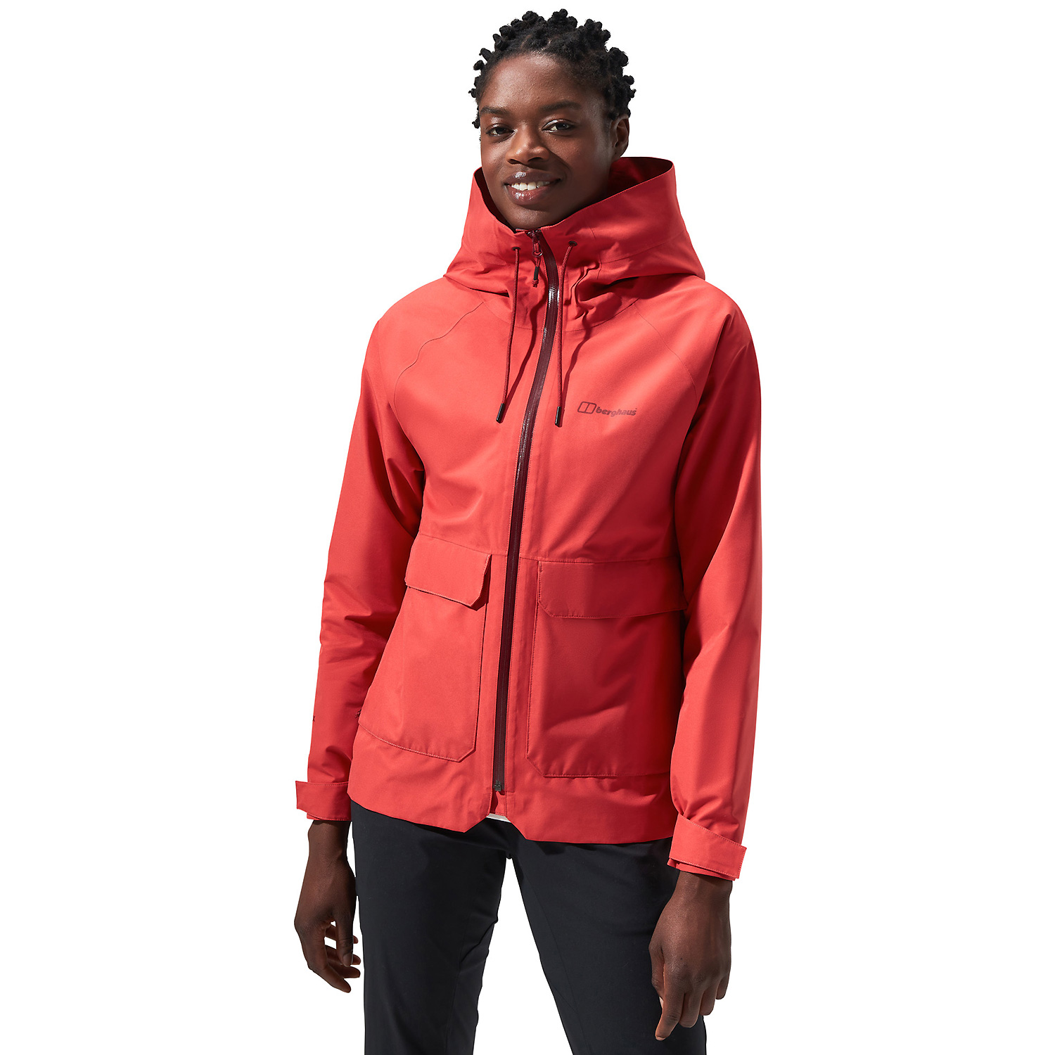 Damen Berghaus Rot