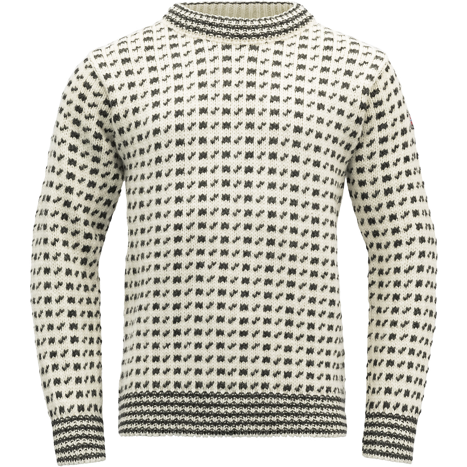 Unisex Devold Anthrazit ORIGINAL ISLENDER WOOL SWEATER 020A XS Pullover