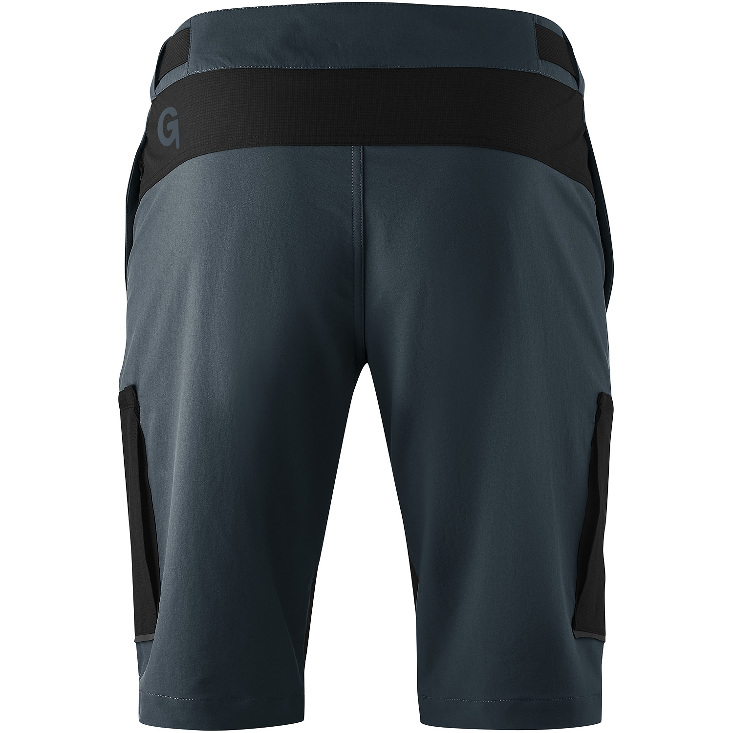 Herren Gonso Nachtschwarz Adventure Shorts Cargo M Sporthose