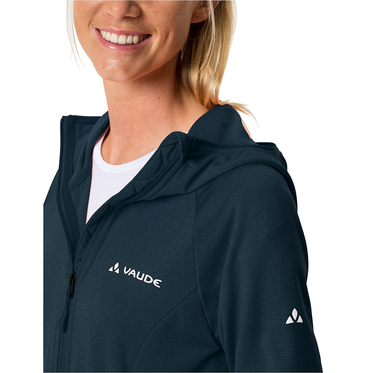 Damen VauDe Marine Wo Tekoa Fleece Jacket II 179 38 Fleecejacke