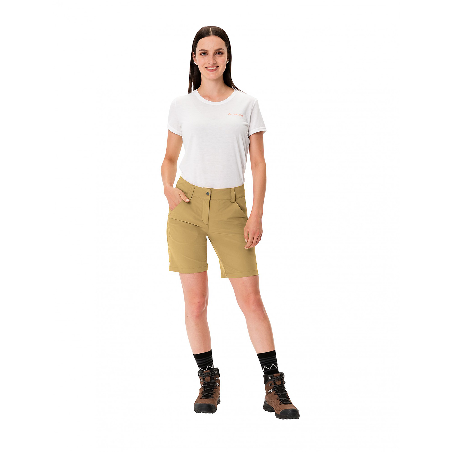 Damen VauDe Senf Wo Neyland Shorts 254 36 Short