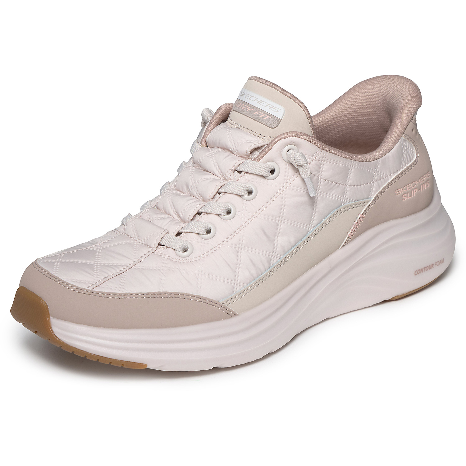 Damen Skechers Beige