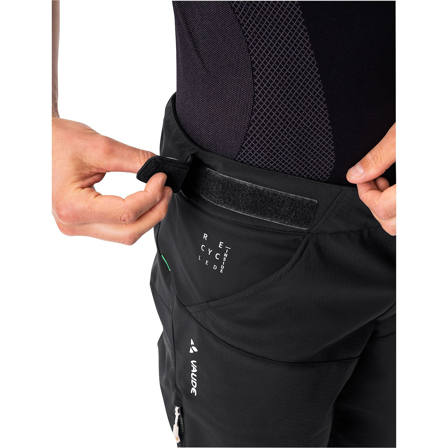 Herren VauDe Schwarz Me Qimsa Softshell Pants II 143 3XL Sporthose
