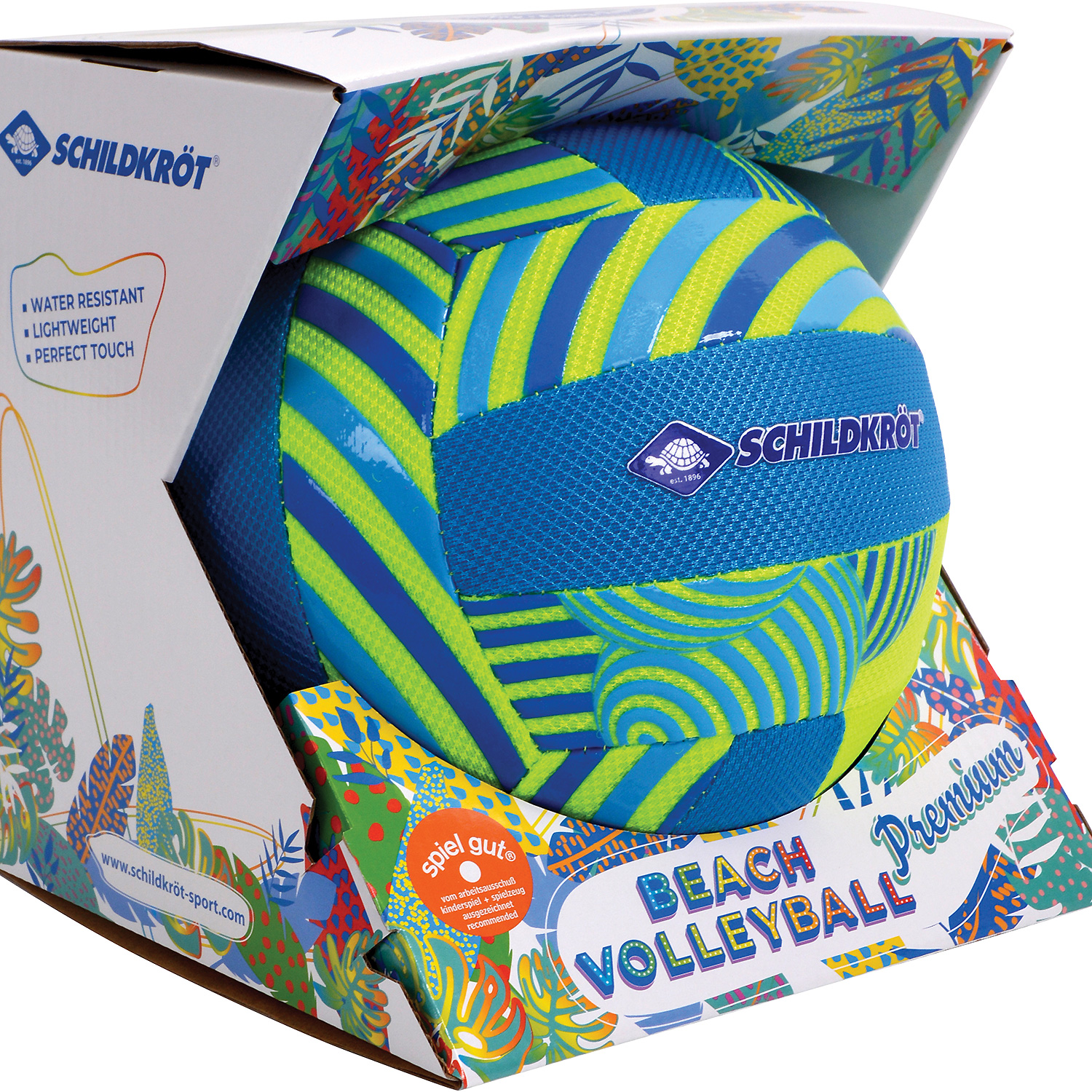 Unisex Schildkröt wie abgebildet BEACH VOLLEYBALL PREMIUM, in Displaybox 000 - Ball