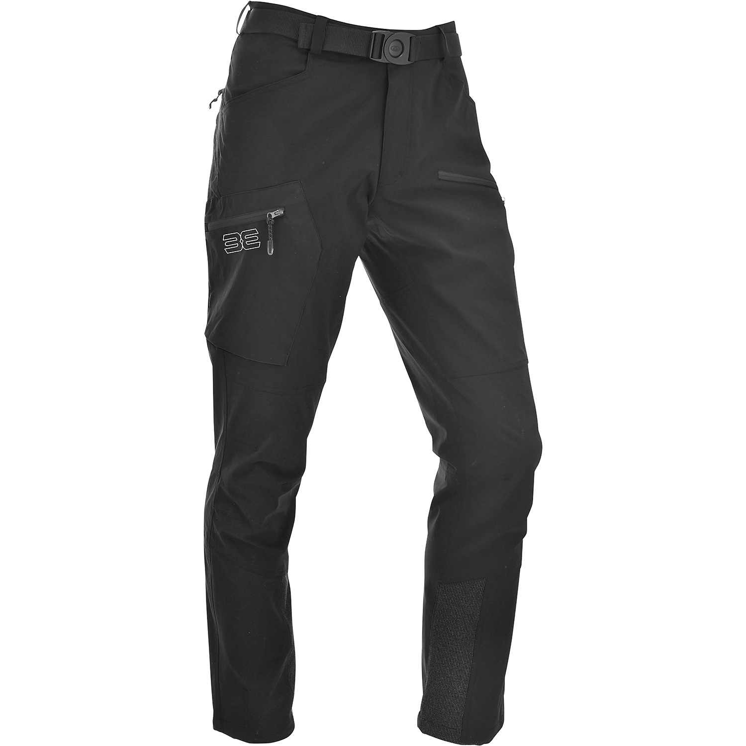 Herren Maul Sport Schwarz Etzel ultra - lange Hose elast 0101 62 Hose