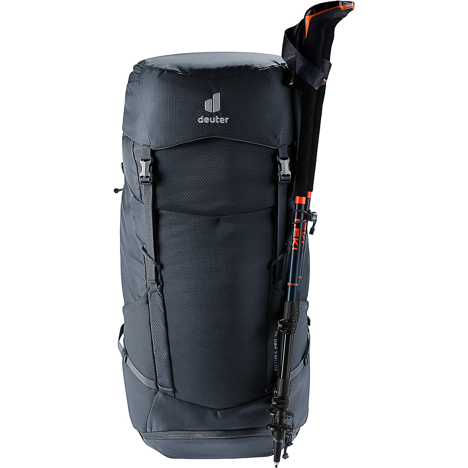 Unisex Deuter Schwarz Futura Pro 36 7000 - Rucksack