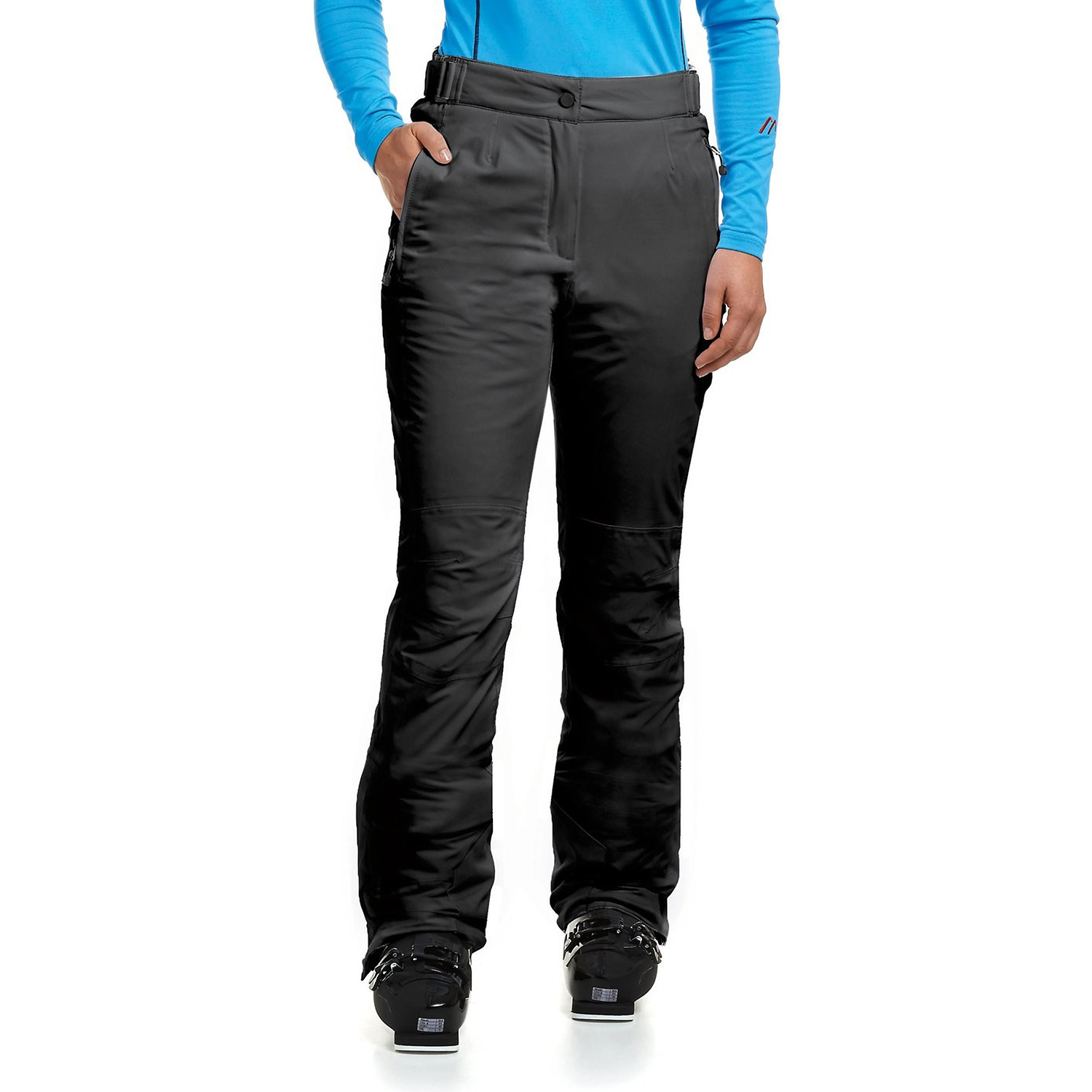 Damen Maier Sports Schwarz Helga slim Da-Hose el. 367 26 Hose