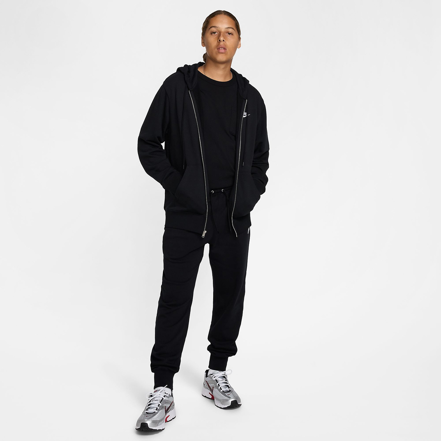 Herren Nike Schwarz M NK CLUB FT JOGGER 010 S Hose