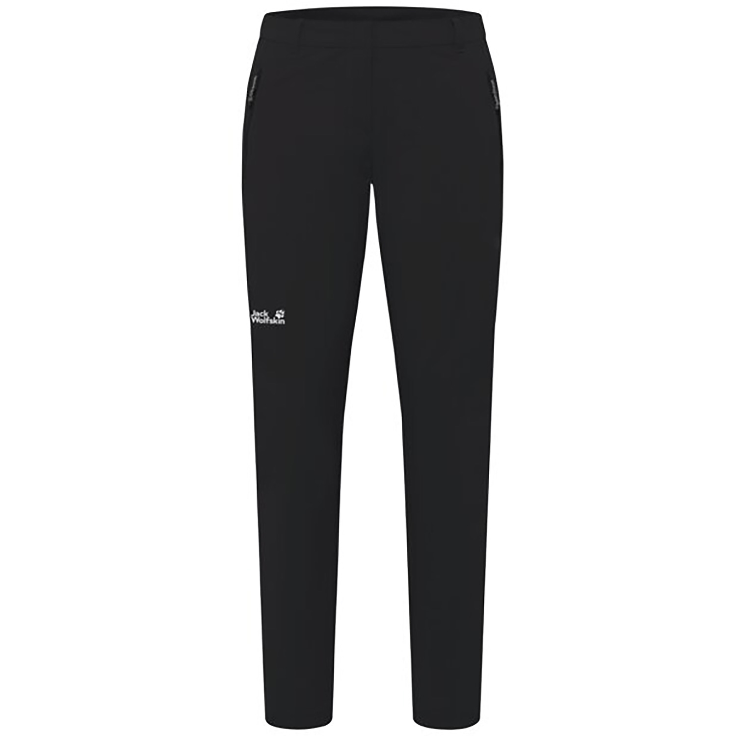 Damen Jack Wolfskin Schwarz HIKEOUT PANTS W Hose