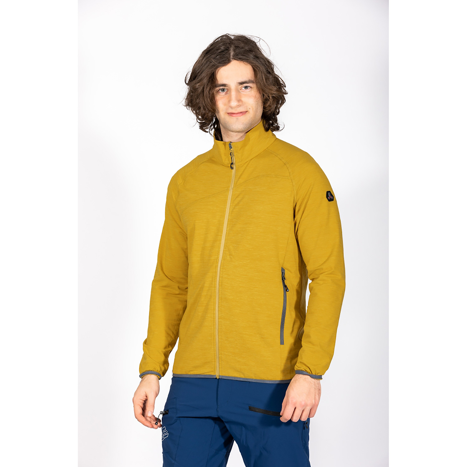 Herren Maul Sport Gelb Radeberg - leichte Fleecejjack 10 48 Unterjacke