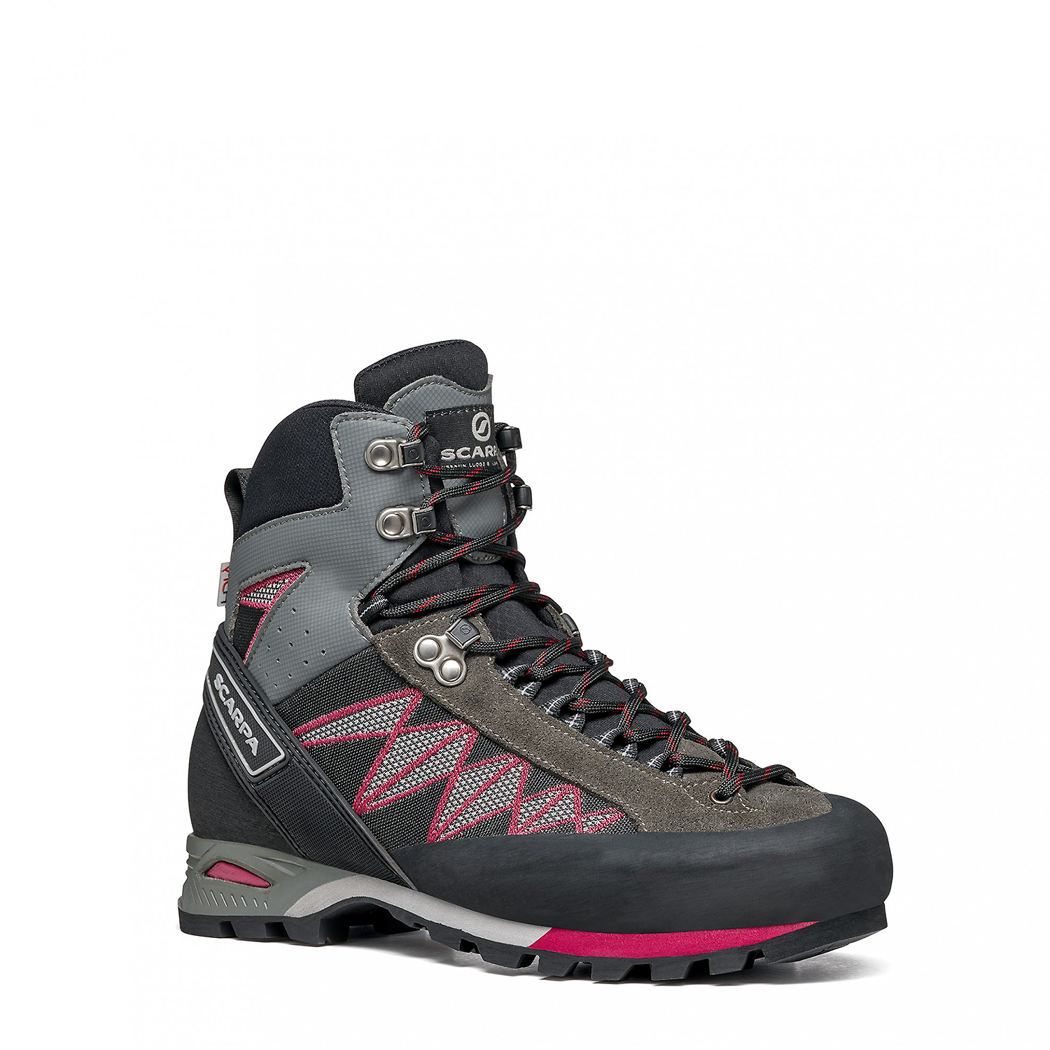 Damen Scarpa Dunkelrot