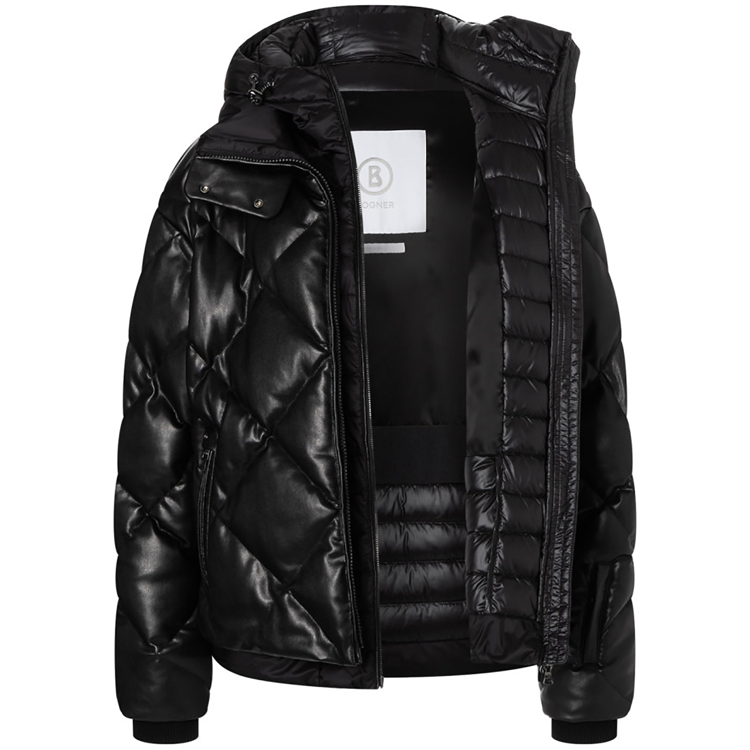 Damen Bogner Sport Schwarz