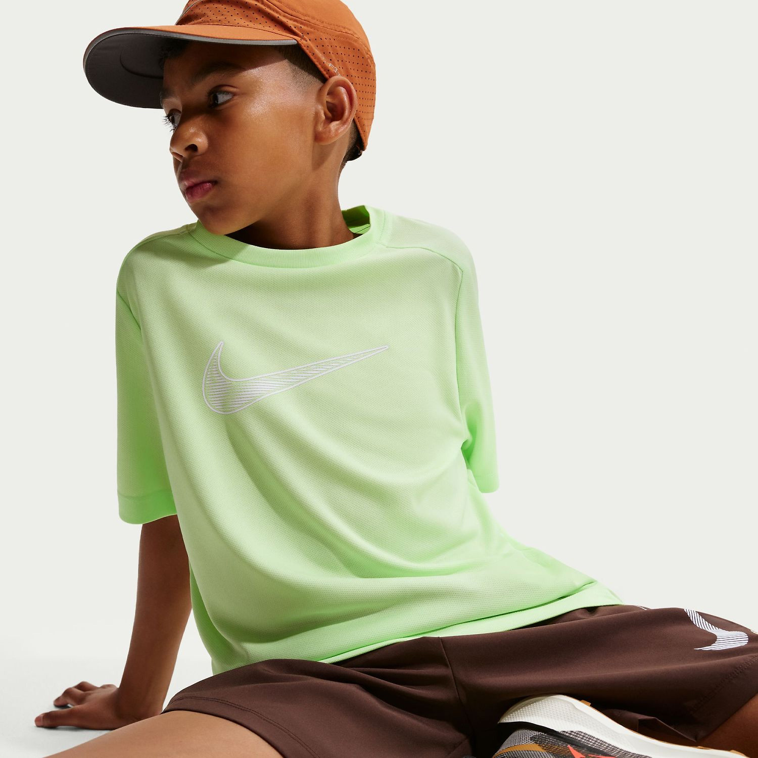 Kinder Nike wie abgebildet B NK DF MULTI SS TOP HBR 360 M Shirt