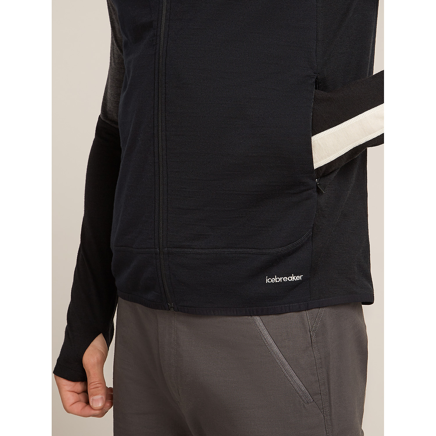 Herren Icebreaker Schwarz