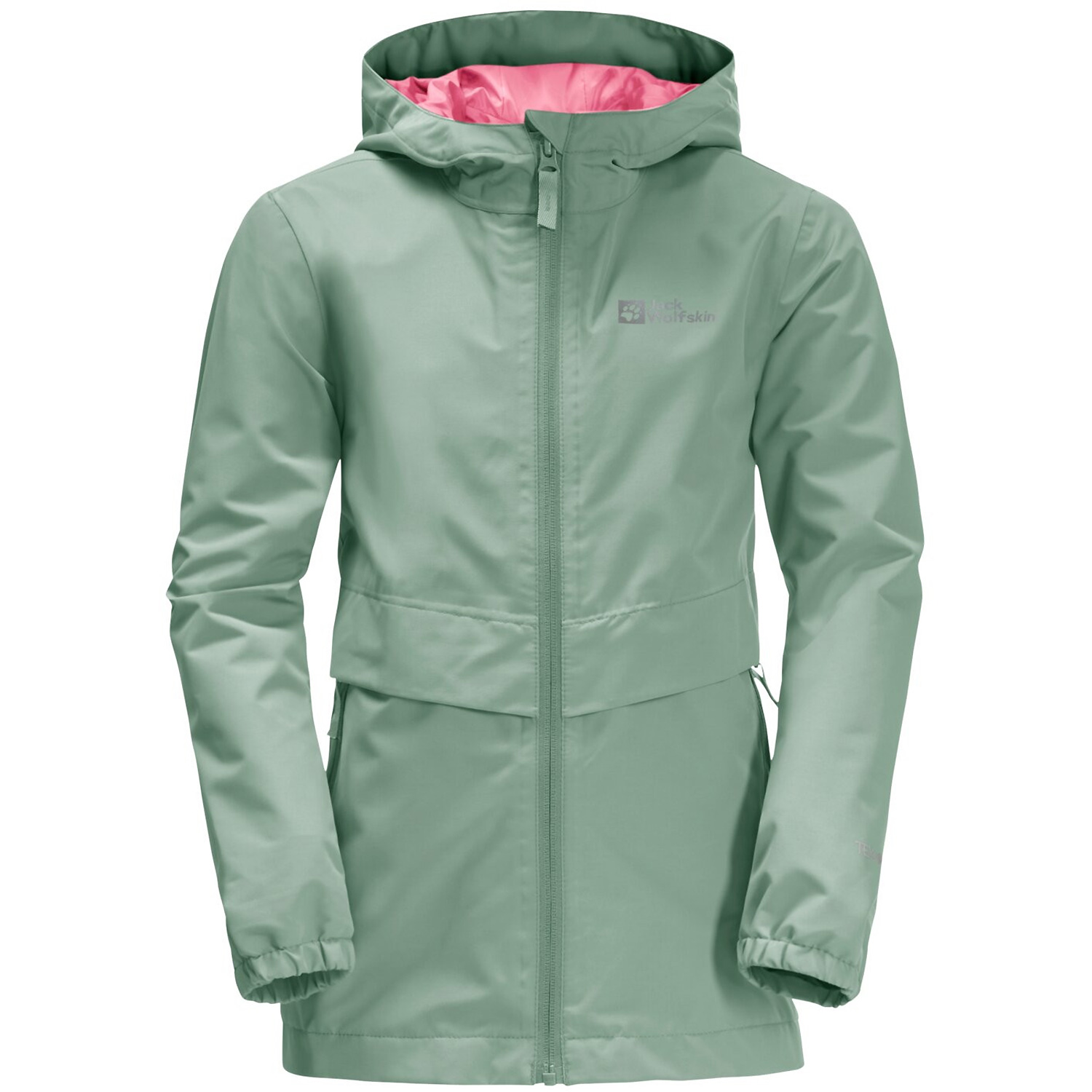 Kinder Jack Wolfskin Grün GIRLS MALIMA JACKET Funktionsjacke