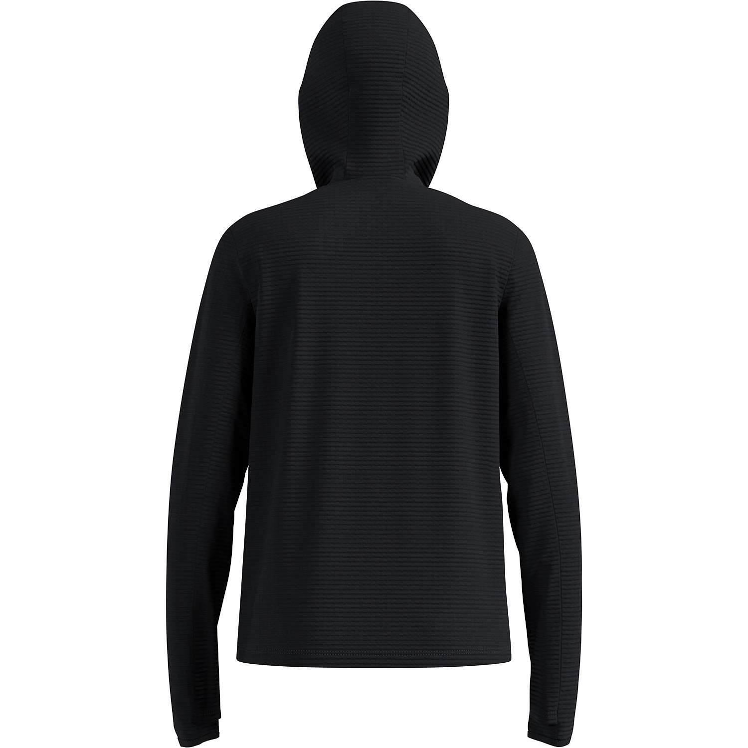 Damen Odlo Schwarz ESSENTIAL THERMAL 15000 XL Kapuzensweat