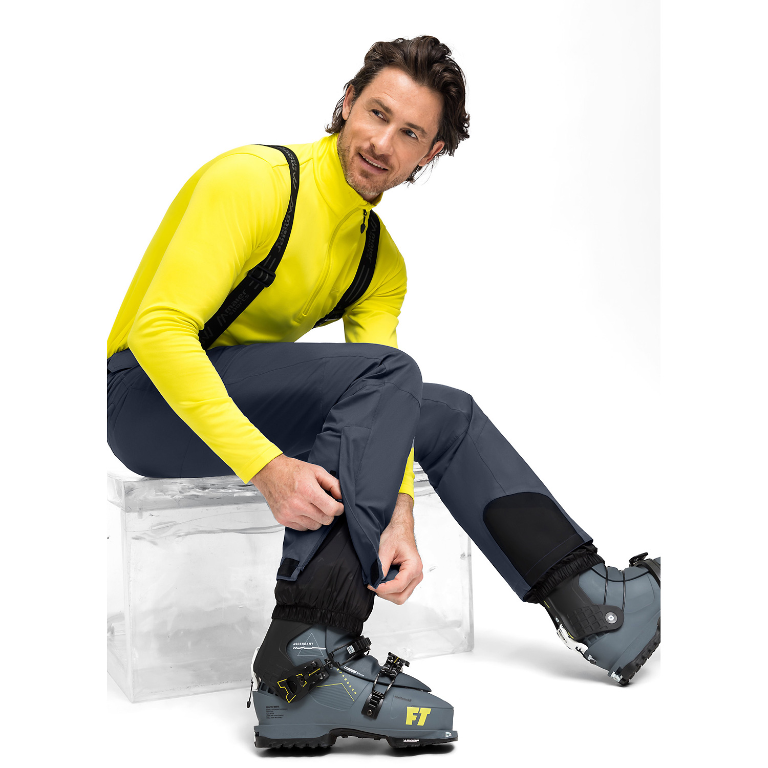 Herren Maier Sports Dunkelgrau