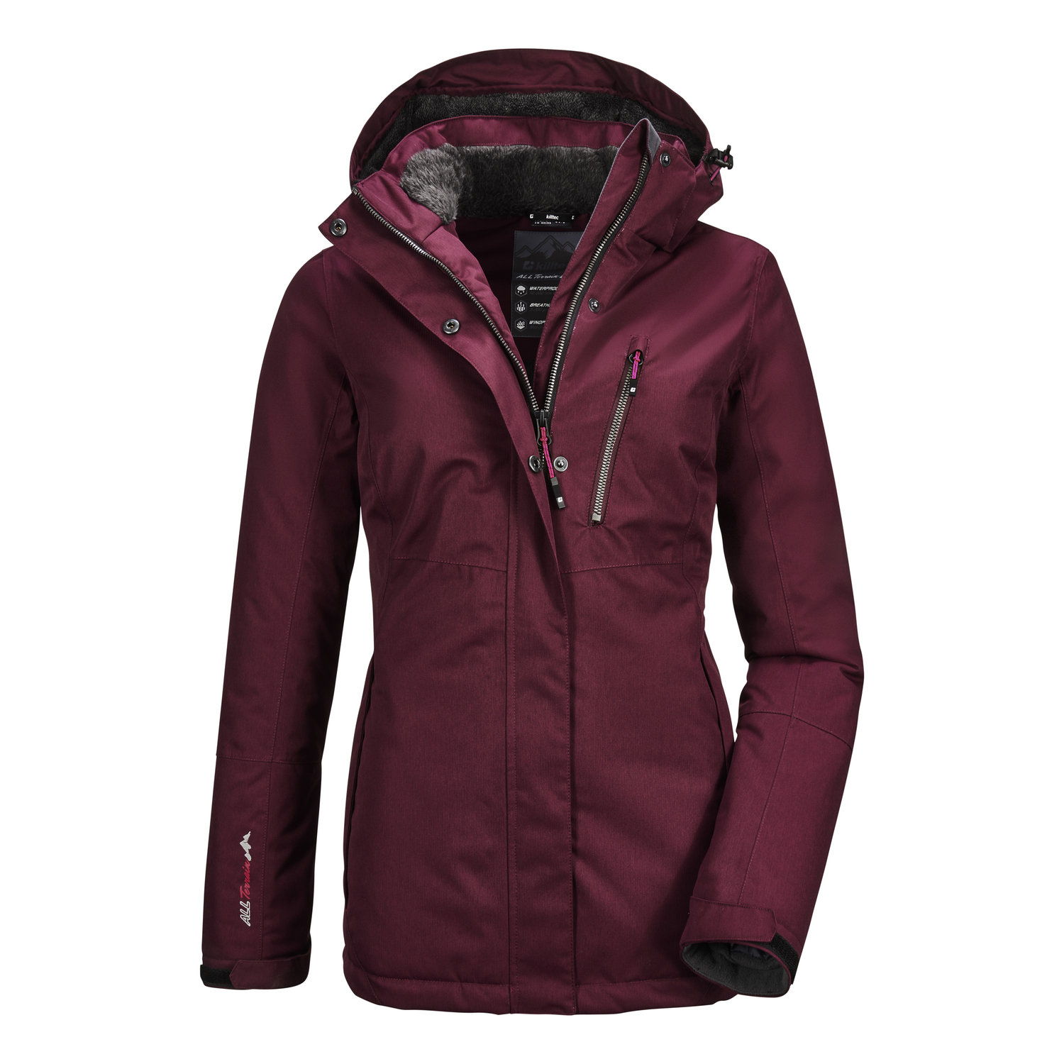 Damen killtec Bordeaux Nira 00537 48 Funktionsjacke