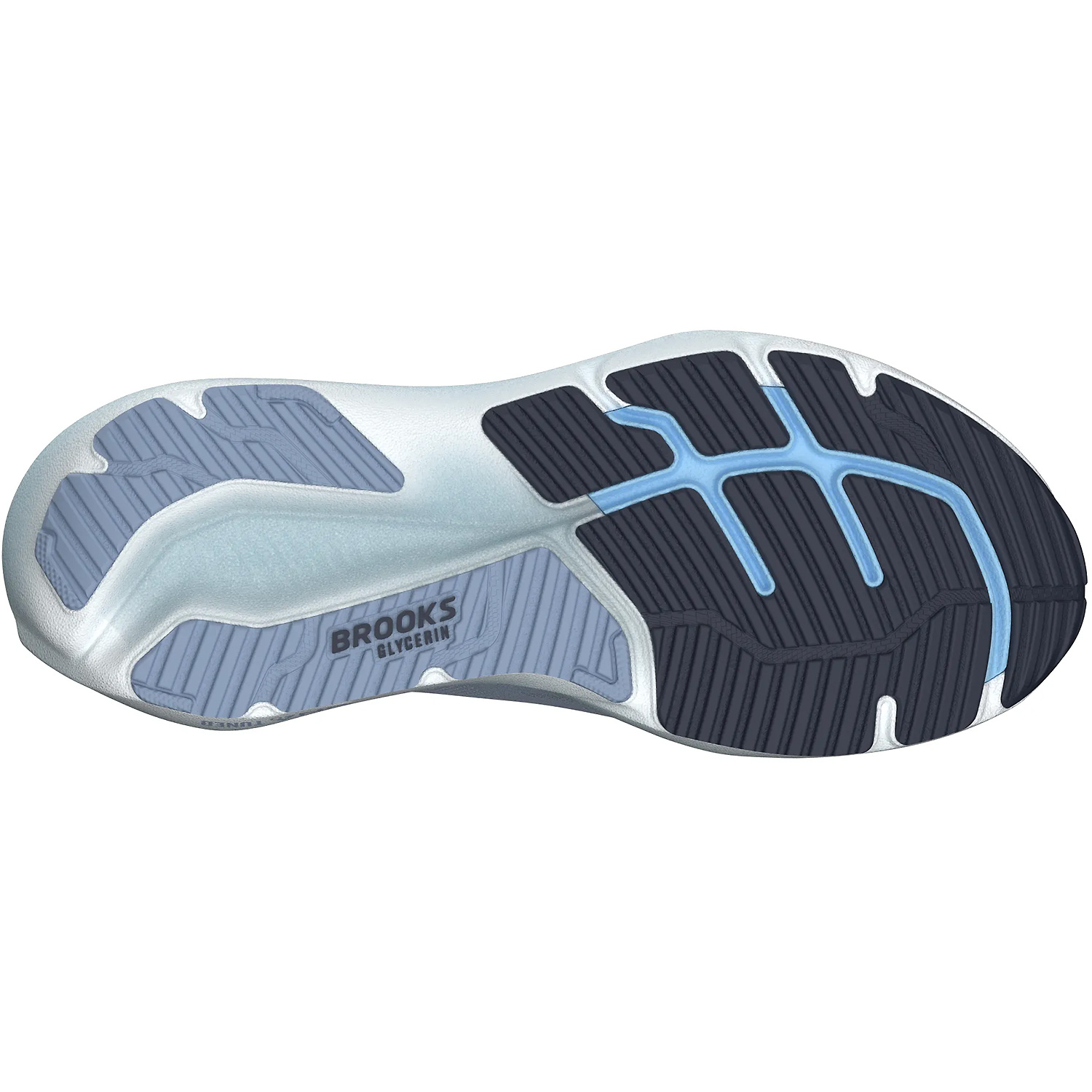 Herren Brooks Hellblau Glycerin 23 464 11 Laufschuh