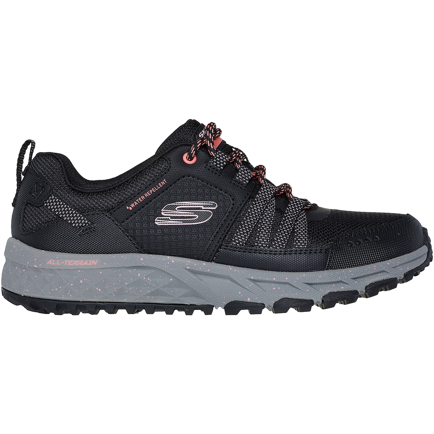 Damen Skechers Schwarz ESCAPE PLAN-ENDLESS PURSUIT BKHP 37 Trekkinghalbschuh