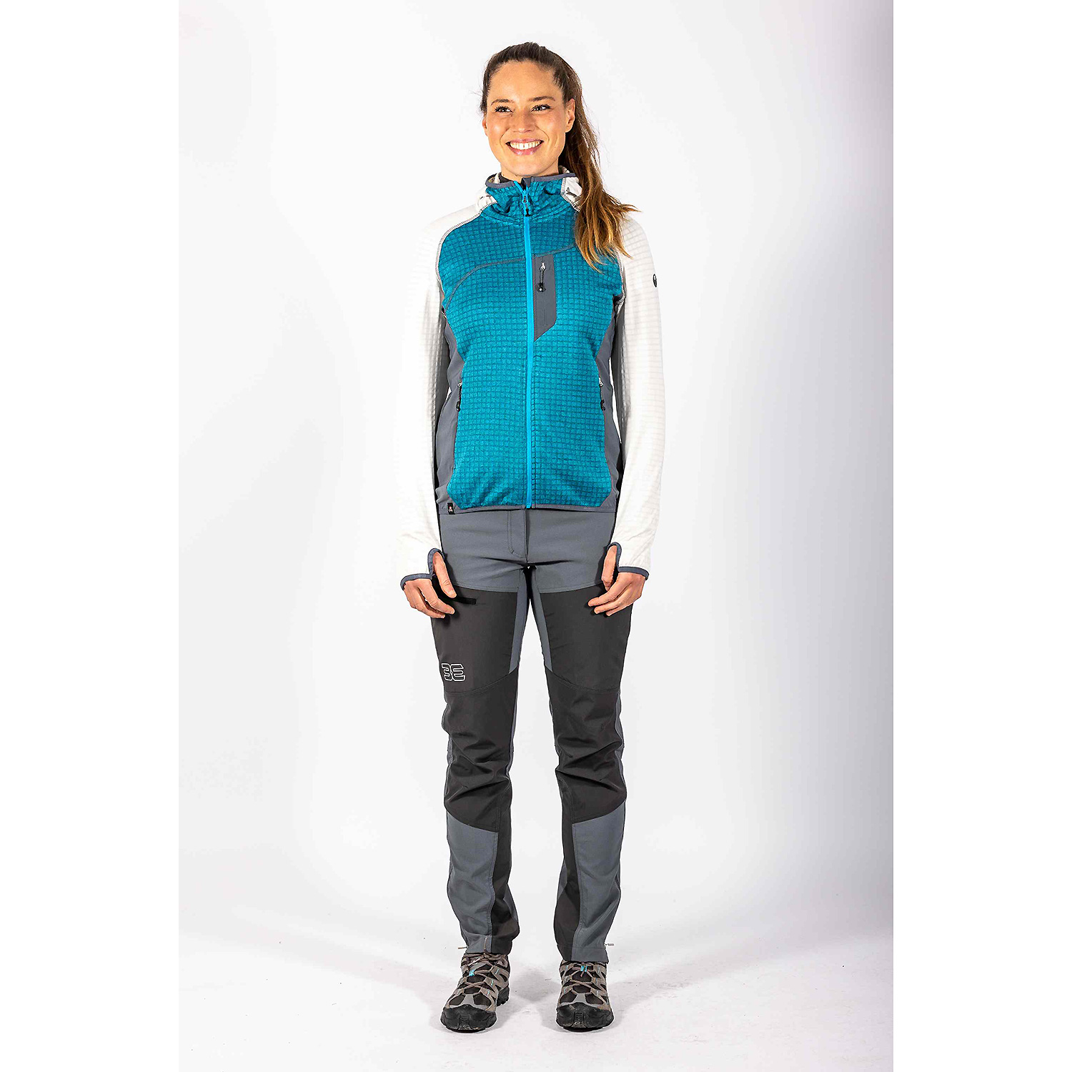 Damen Maul Sport Kristallblau Wallis REC-elast.lg.Hose+Megat 01 70 Hose
