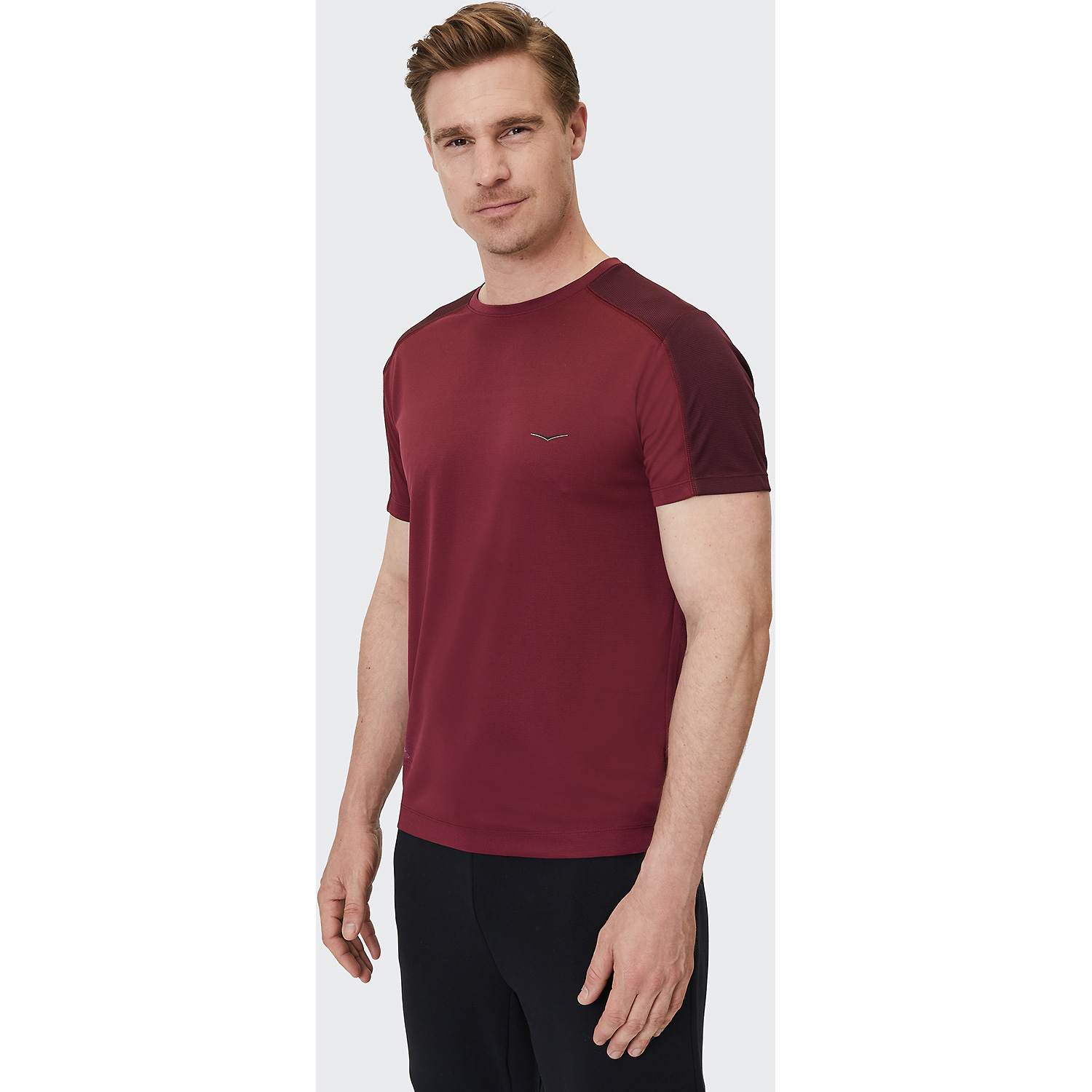 Herren Venice Beach Bordeaux VBM_Ian DDF T-Shirt 418 S Shirt