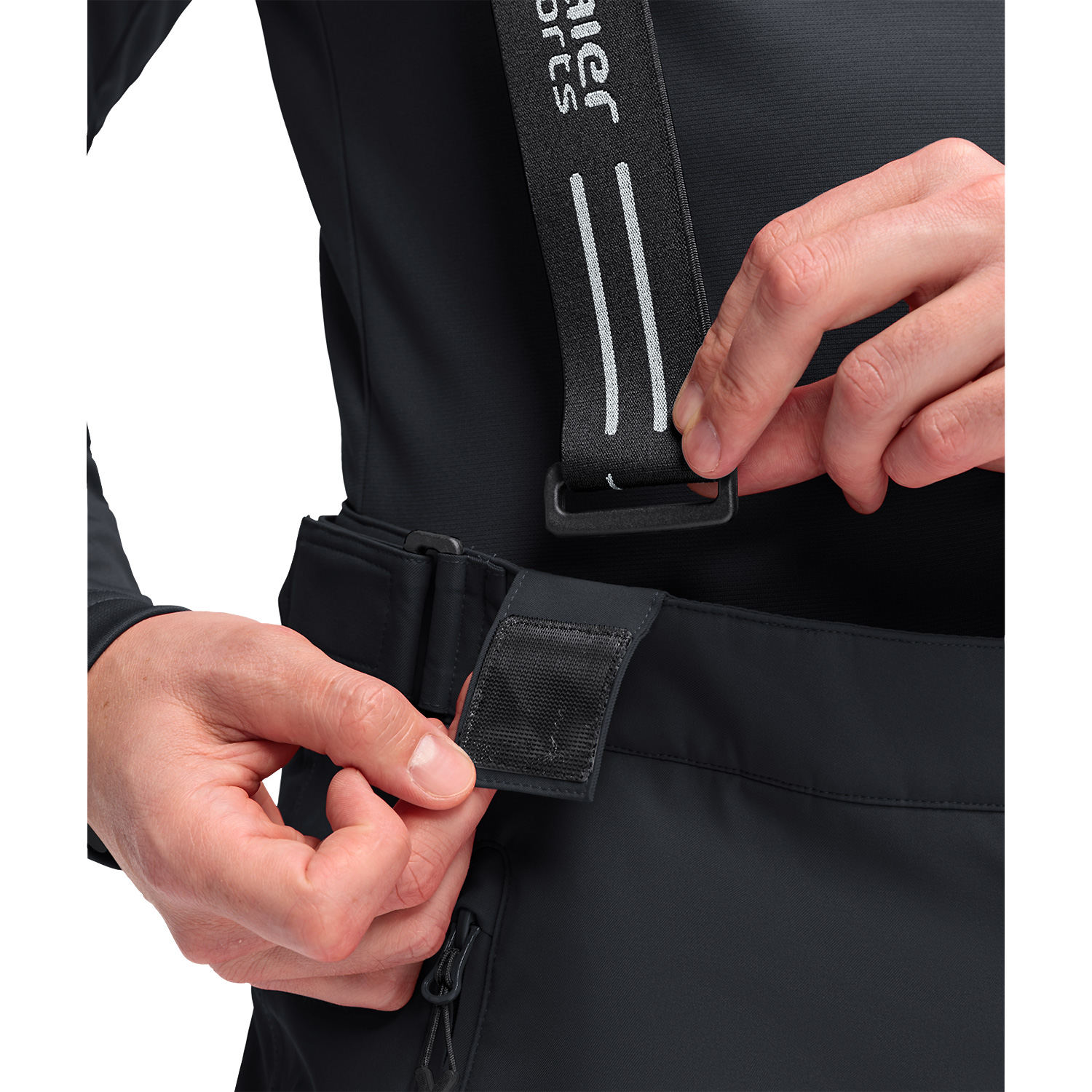 Herren Maier Sports Schwarz Anton 2.1 (kurz) M10900 23 Latzhose