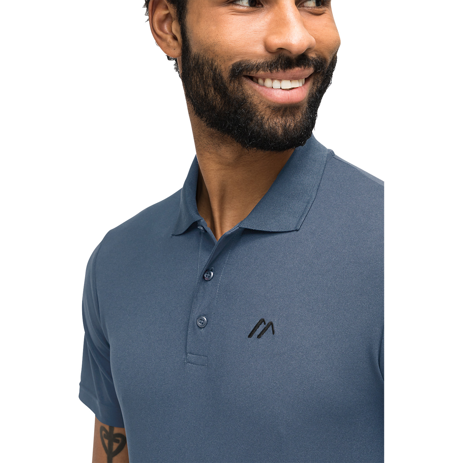 Herren Maier Sports Blau Petra Da-Top M20011 44 Top