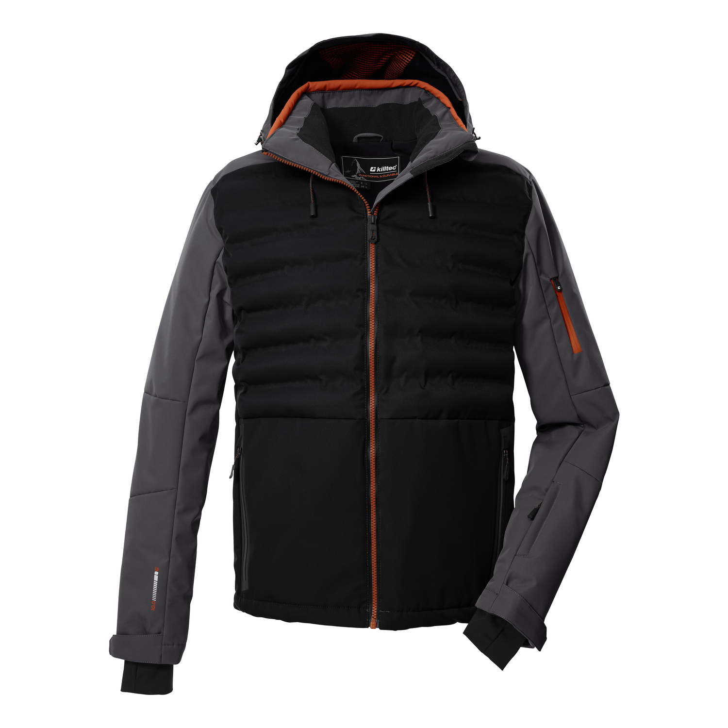 Herren killtec Schwarz KSW 72 MN SKI JCKT Funktionsjacke