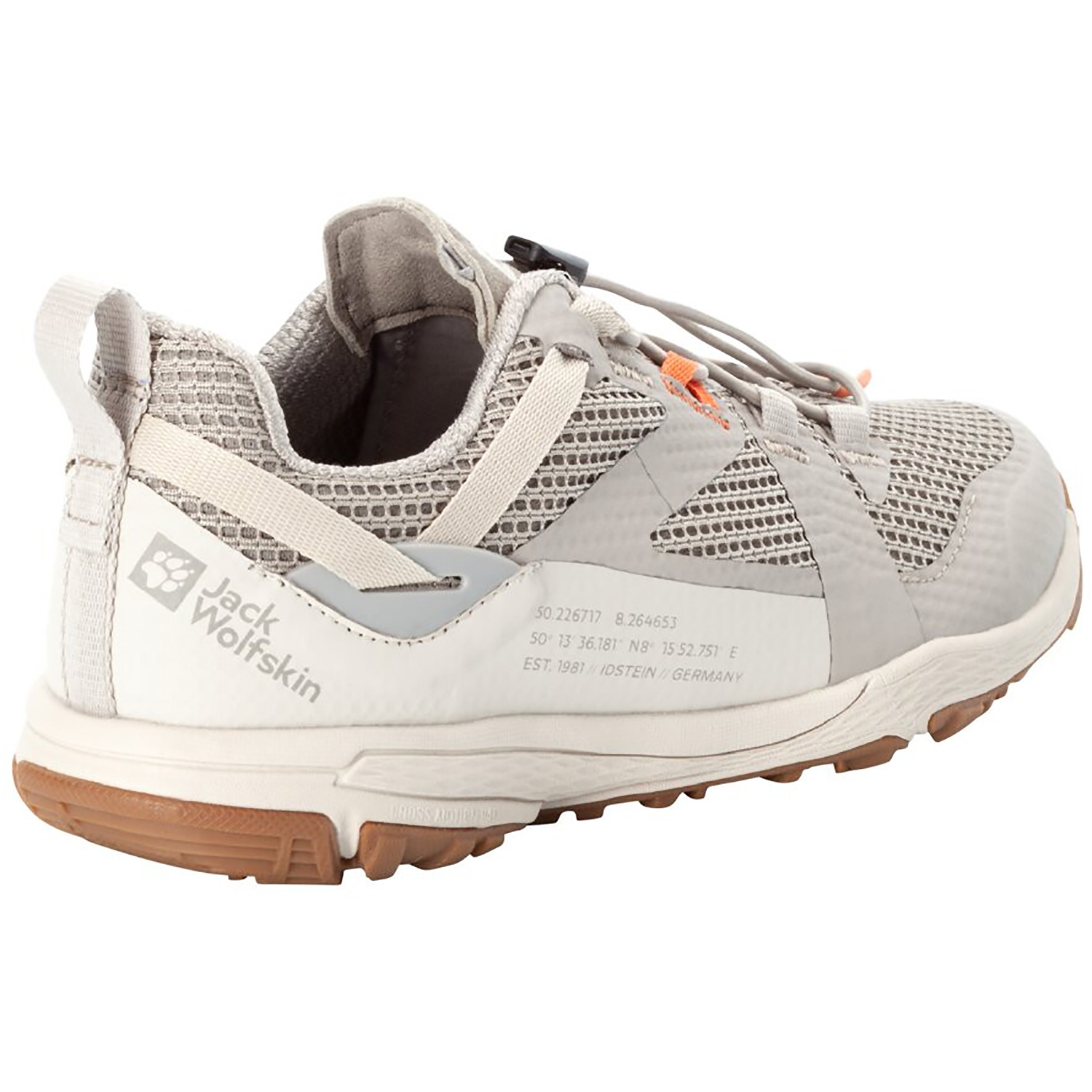Damen Jack Wolfskin Steingrau SPIRIT LOW W 6954 37 Trekkinghalbschuh