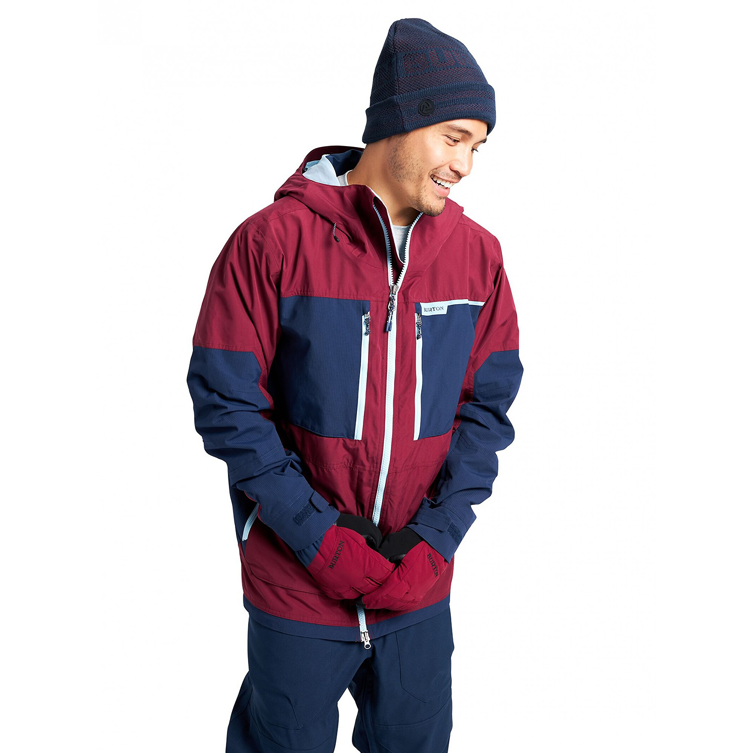 Herren Burton Blau