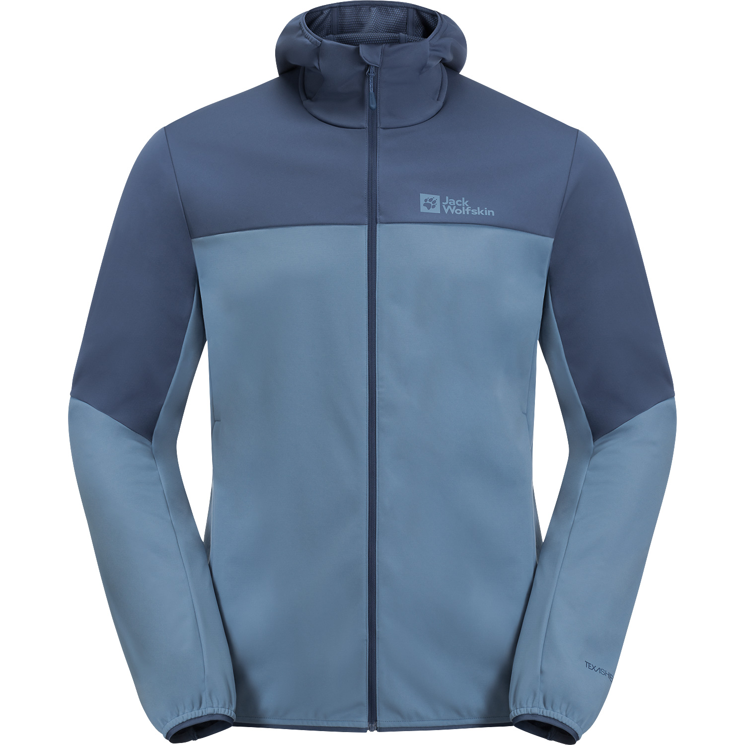 Herren Jack Wolfskin Blau TECH T M 4299 XXL Shirt