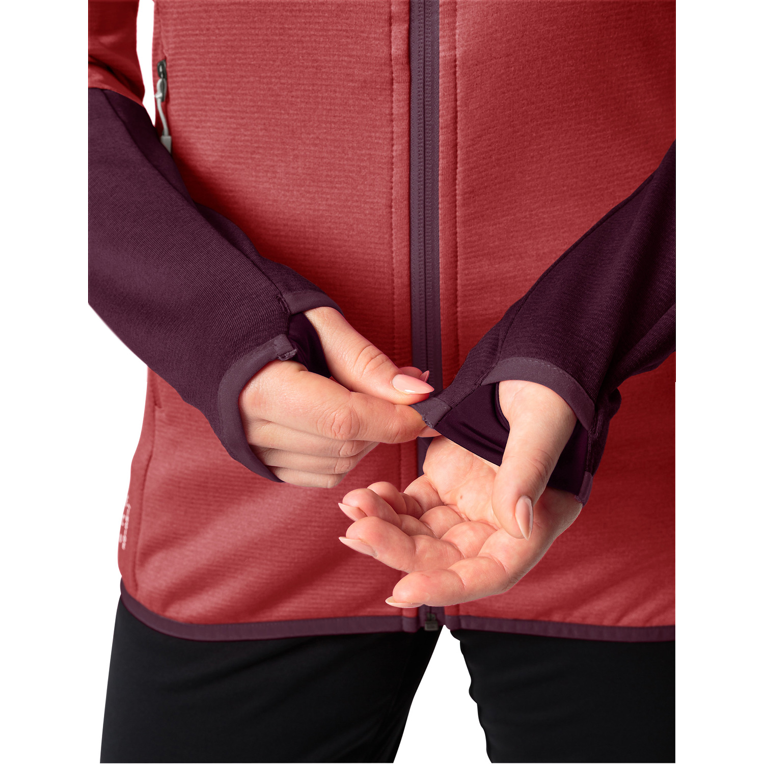Damen VauDe Braun Wo Monviso Fleece Jacket II 804 42 Unterjacke